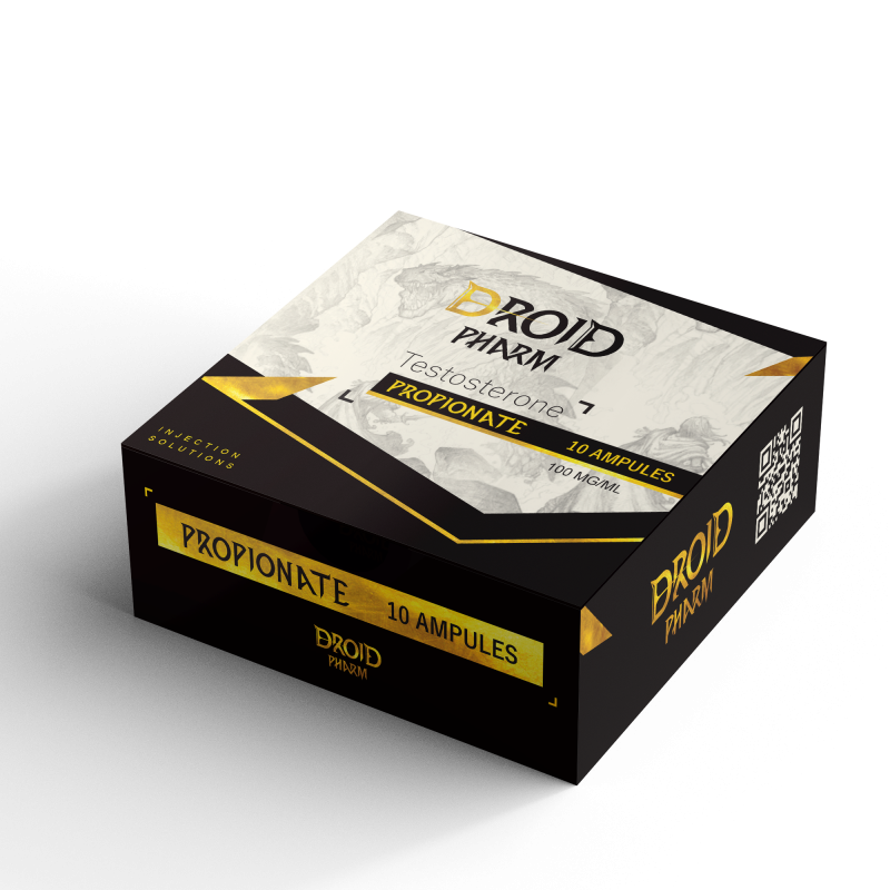 Testosterone Propionate by DroidPharm - 10 amps, 100 mg/ml