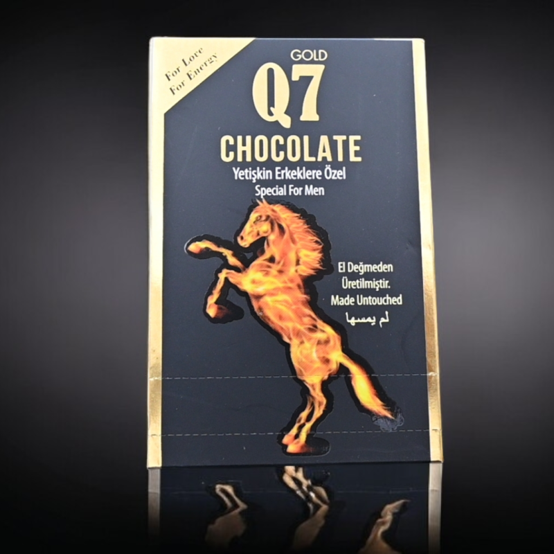 Q7 Bar Chocolate with aphrodisiac for men - 12 pcs. |