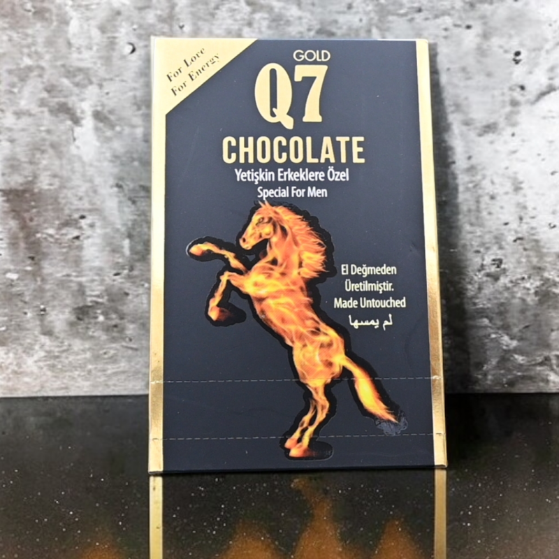 Q7 Bar Chocolate with aphrodisiac for men - 12 pcs. |