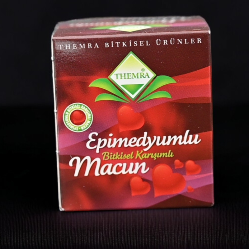 Herbal paste Epimedium Macun Themra for natural energy and vitality, made with potent ingredients for wellness, dietary supplement