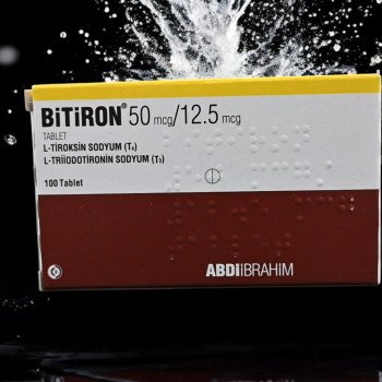 Bitiron T4 (analog Novotiral, Thyreotom) 50 12.5mkg tab.