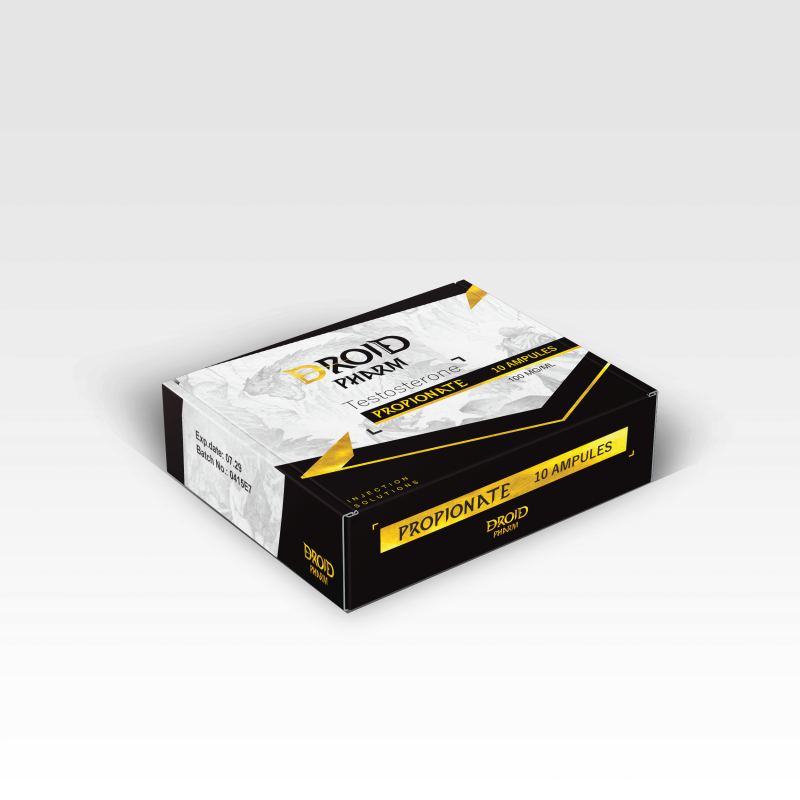 Testosterone Propionate by DroidPharm - 10 amps, 100 mg/ml