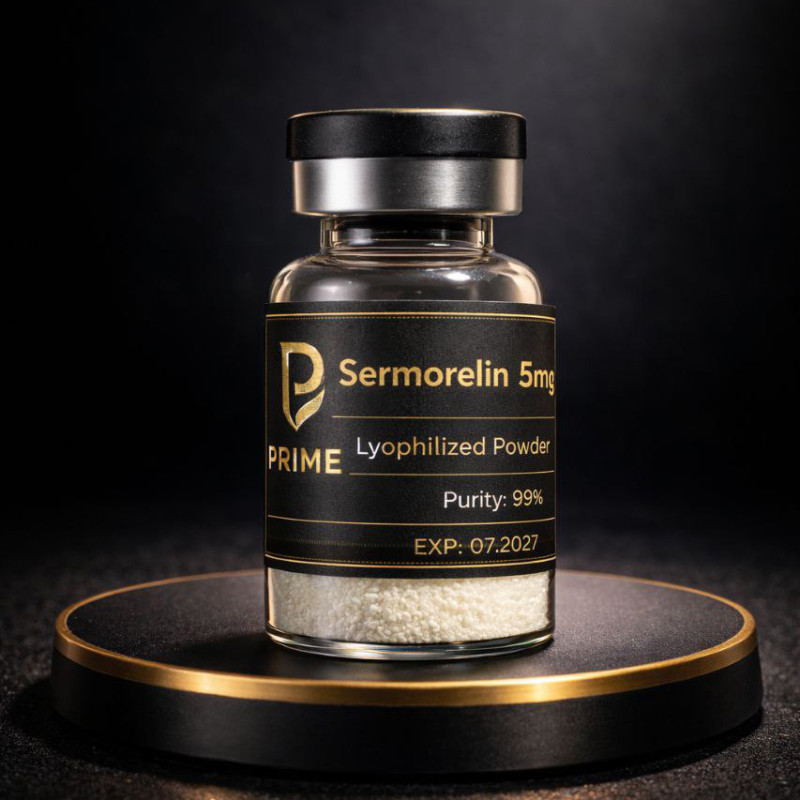 Sermorelin 5mg - Growth Hormone Stimulator by PRAIM | Anti-aging and antioxidant peptides