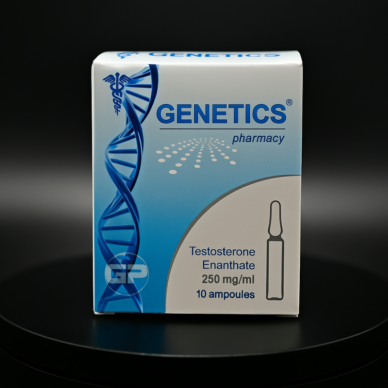 Тестостерон енантат на Genetics Pharmacy - 10 амп., 250 мг/мл |